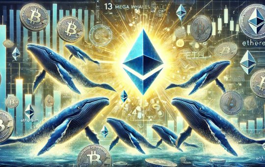 13 Mega Whales Holding Over 10,000 Ethereum Join The Network In 24 Hours – Major Accumulation Signal?