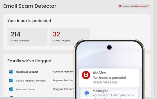 McAfee launches scam detector to stop scams before they strike