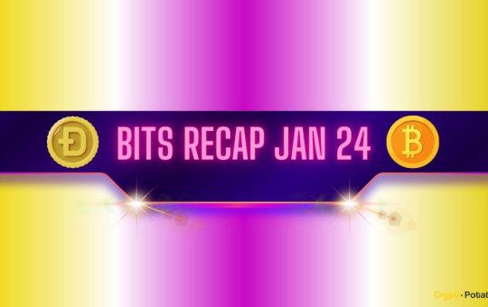 Recent Dogecoin (DOGE) Developments, Bitcoin (BTC) Volatility, and More: Bits Recap Jan 24