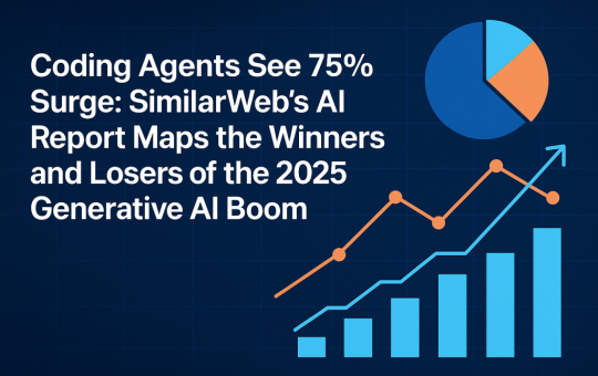 Coding Agents See 75% Surge: SimilarWeb’s AI Usage Report Highlights the Sectors Winning and Losing in 2025’s Generative AI Boom