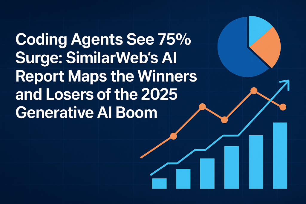 Coding Agents See 75% Surge: SimilarWeb’s AI Usage Report Highlights the Sectors Winning and Losing in 2025’s Generative AI Boom