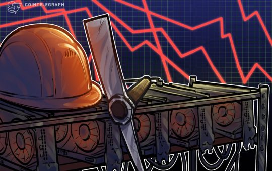 Crypto mining stocks plunge as Fed warns of ‘difficult tradeoffs’