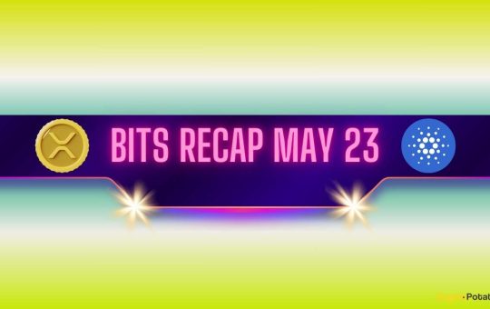 Important Ripple (XRP) Developments, Cardano's (ADA) Bull Run Potential, and More: Bits Recap May 23