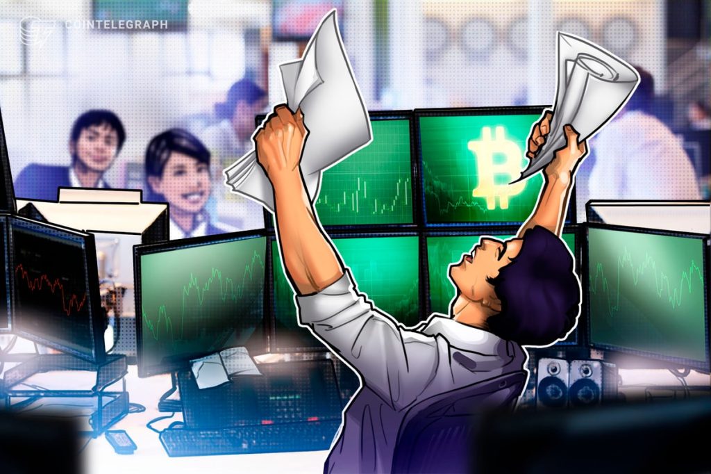 Crypto stocks, Bitcoin pumps as more companies snap up BTC