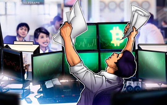 Crypto stocks, Bitcoin pumps as more companies snap up BTC