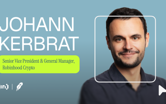 Robinhood’s Crypto Push: Johann Kerbrat on Tokenized Stocks, and Layer-2 Innovation