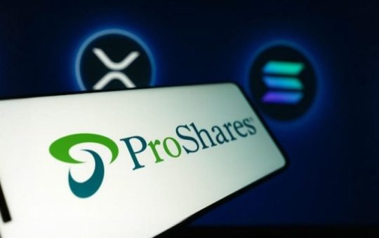ProShares' XRP futures ETF listed on DTCC under ticker UXRP