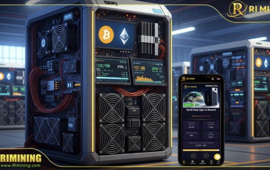 RI Mining Free Cloud Mining App Is Officially Launched