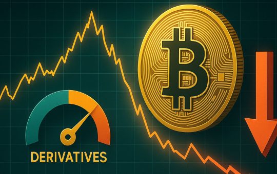 Bitcoin Derivative Pressure Score Hits 30%: Downside Risk Signal