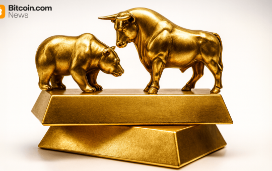 Gold Kisses Record Again as Banks Chase $4K Calls Into Year-End