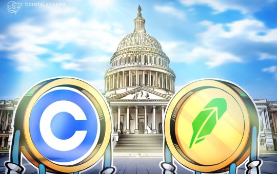 Coinbase, Robinhood Lend Talent to US ‘Tech Force’