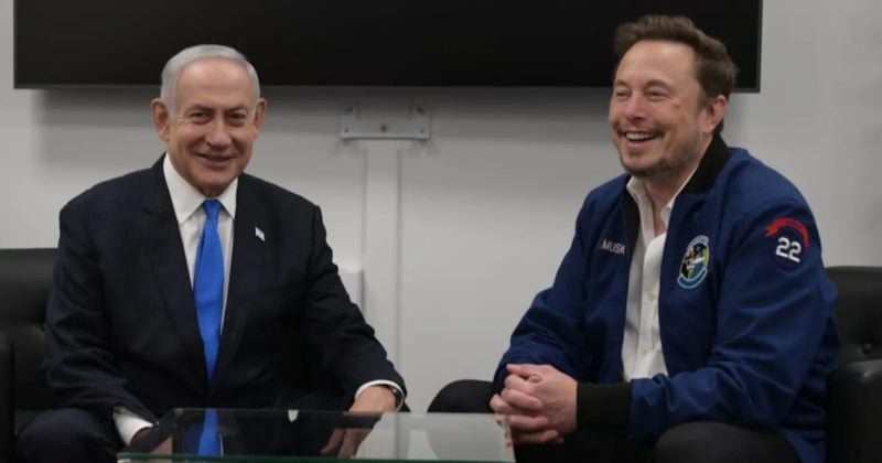 Elon Musk discusses AI development with Israeli Prime Minister Netanyahu