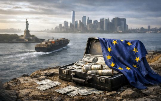 US Treasurys face a $1.7 trillion EU "dump" over Greenland, forcing shift to Bitcoin if dollar safety vanishes