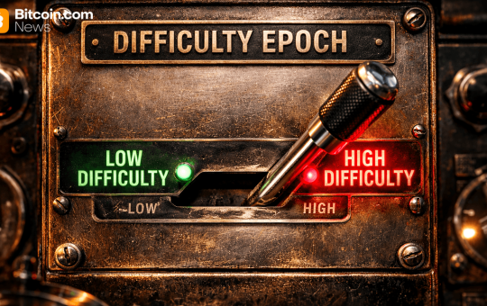 After an 11% Difficulty Cut, Bitcoin Is Poised for Aggressive Recalibration