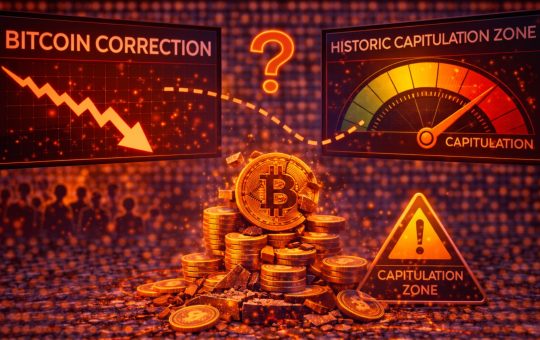Bitcoin Correction Accelerates Toward Historic Capitulation Zone – Details