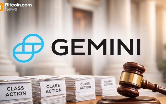Class Action Lawsuits Hit Gemini as Exchange Growth Narrative Collapses Under Investor Scrutiny
