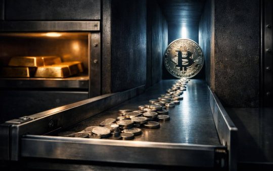 Retail is rushing into gold, but institutions are buying Bitcoin again – so why the split?