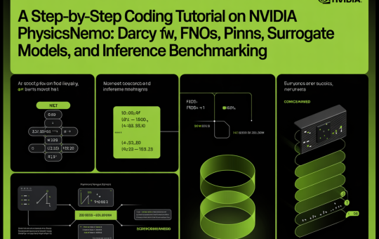 A Step-by-Step Coding Tutorial on NVIDIA PhysicsNeMo: Darcy Flow, FNOs, PINNs, Surrogate Models, and Inference Benchmarking