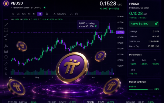 The PI/USD chart could flip bullish soon