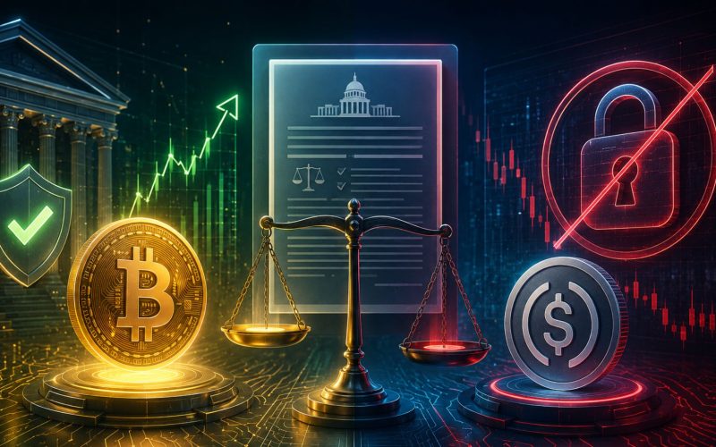 Bitcoin Gets Legal Clarity, Stablecoins Get Restricted: Top Investor Breaks Down The CLARITY Act