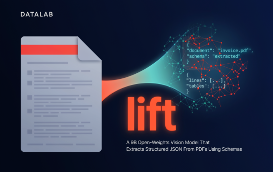 Datalab Releases lift: A 9B Open-Weights Vision Model That Extracts Structured JSON From PDFs Using Schemas