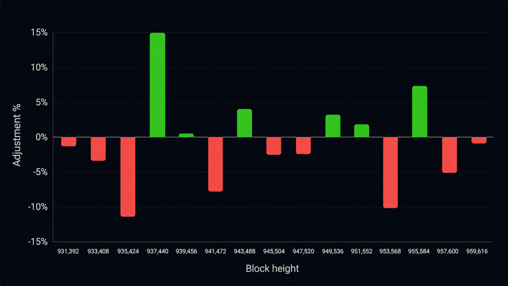 Bitcoin's 15th Difficulty Reset Exposes a Mining Industry Under Pressure