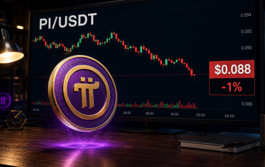 Pi consolidates below $0.10 as Protocol 27 mainnet upgrade approaches