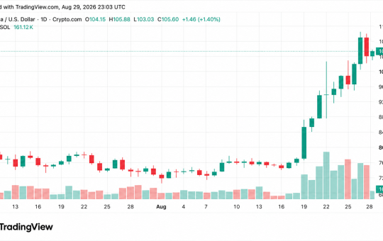 Solana Leads Altcoin Gains as XRP and DOGE Slide