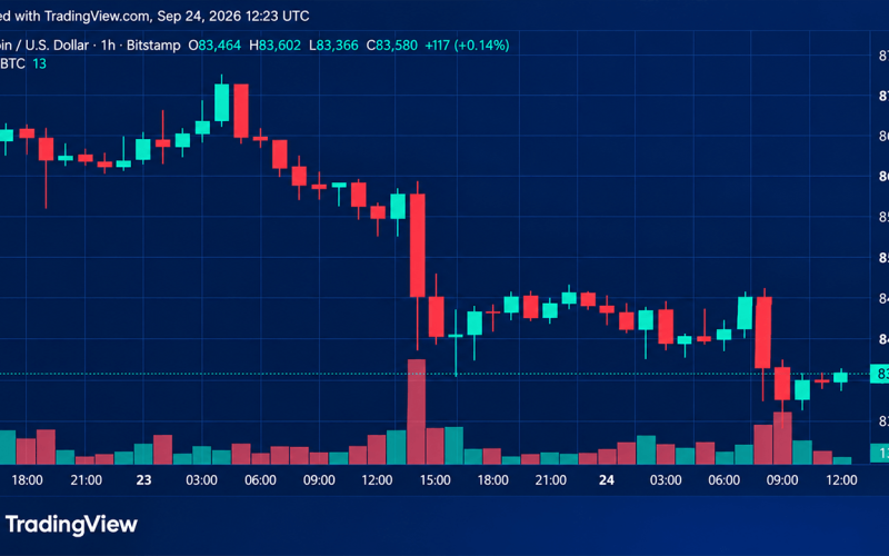 Bitcoin Price Retreats From September Highs With $82.8K in the Crosshairs