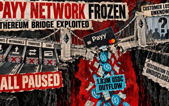 Payy bridge exploit freezes crypto cards, and no balances remain safe