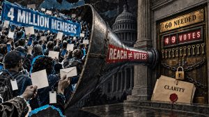 Stand With Crypto's 4 million registered advocates couldn't get the CLARITY Act through the Senate