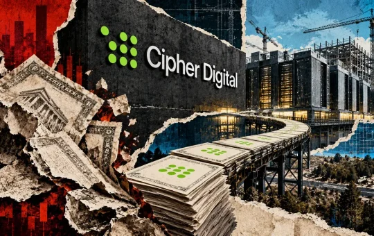 Cipher's $850 million AI bet deepens investor scrutiny as Bitcoin miner's stock plunges 52%