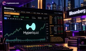 Bloomberg Terminal lists Hyperliquid perps data in front of professionals, just as Trump and CFTC are working to bring the platform to the US.