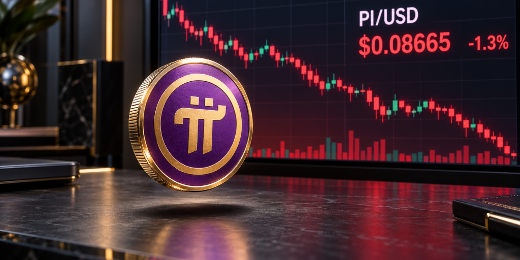 PI dips below $0.090 as bearish momentum builds despite rising OI