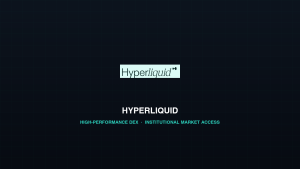 Hyperliquid decentralized trading protocol official logo and 24/7 liquidity branding